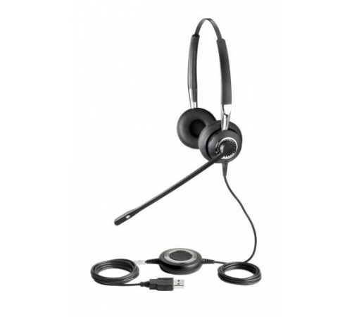 Гарнітура Jabra GN BIZ 2400 Duo Wideband Stereo (2499-829-104)